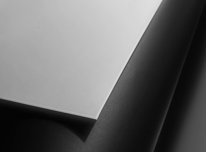 adhésif blanc mat enlevable monomère