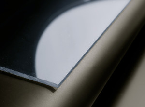 Plaque PVC incolore M1