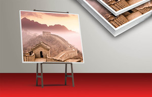 impression numerique directe carton plume ou mousse