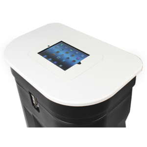 valise de transport tablette coloris au choix support ipad en option