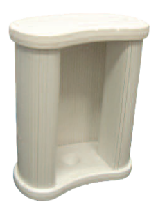 comptoir pvc de dos