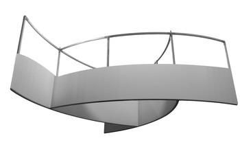 enseigne-suspendue-triptyque-ouverte-verticale