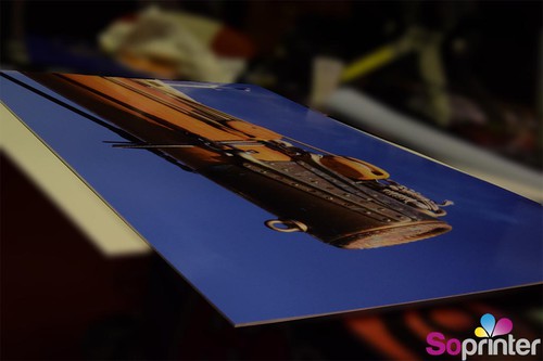 impression contre-collée PVC 3mm blanc