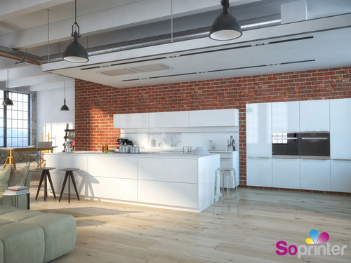 mur impression grand format