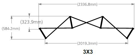 dimensions-3X3-stand-textiles-courbes-soprinter