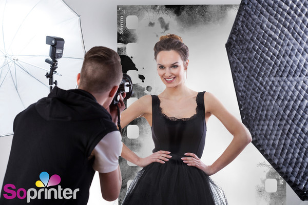 Impression mur images pour stand