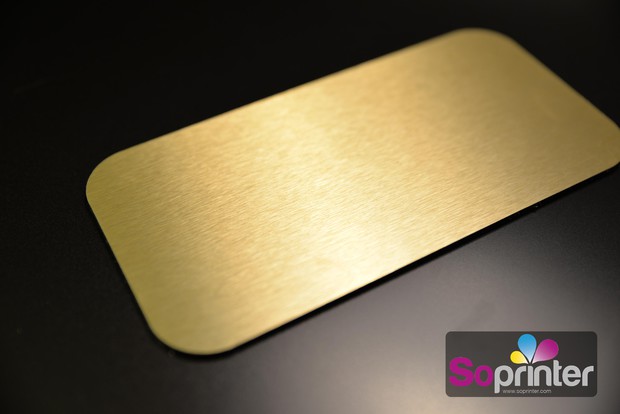 dibond aluminium design or brossé