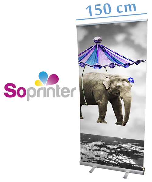 enrouleur roll up standard 150 cm