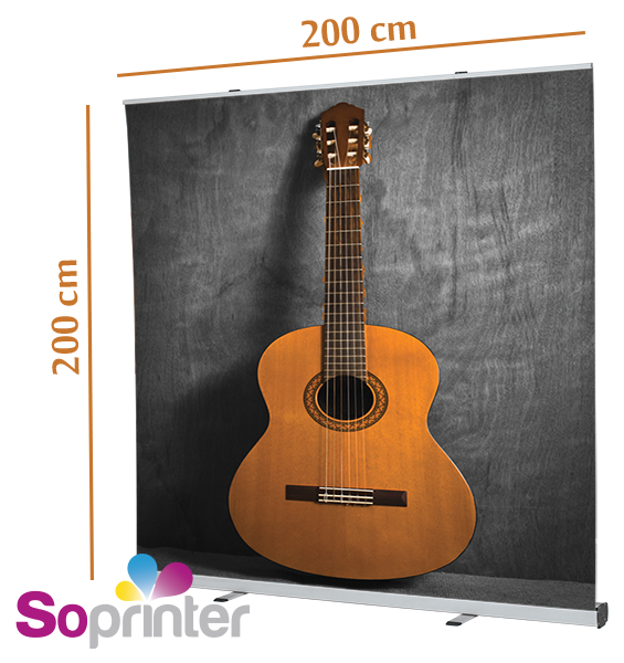 Mur image Enrouleur Roll Up 200 cm