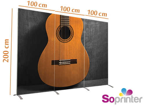 Mur image autoportant Kit 3