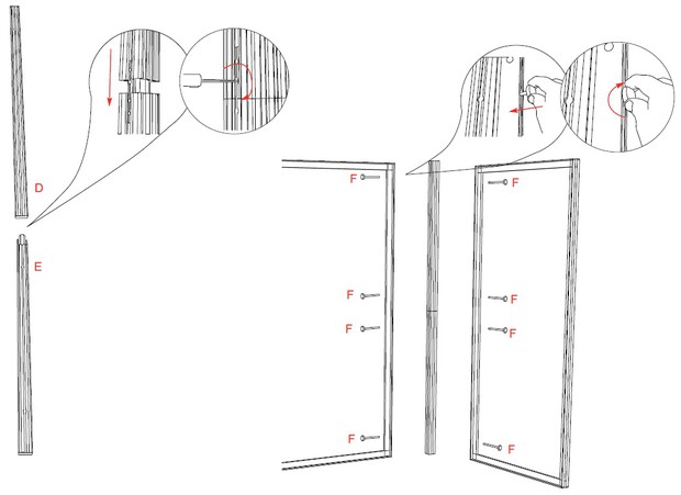 plan de montage-angles-chassis-kit-5-mur-image-autoportant