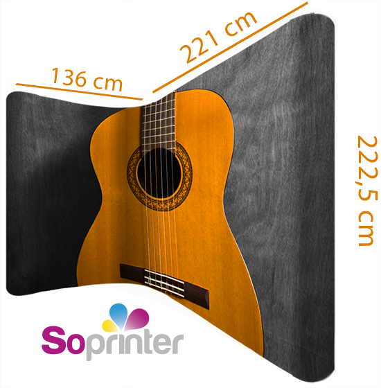 Stand parapluie en L 3 X 3