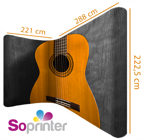 Stand parapluie en L 3 X 5