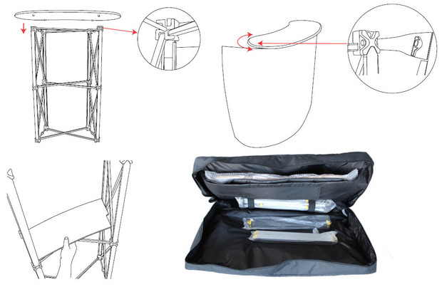 notice de montage 03 comptoir parapluie 2 X 1