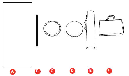 Comptoir tube presentation kit complet