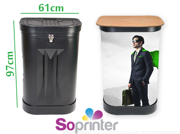 Comptoir valise personnalisable M
