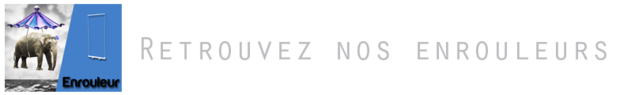 retrouvez nos enrouleurs sodisplays soprinter