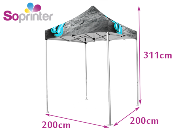 Tente 2X2 toit