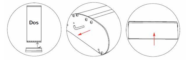 Montage du visuel sur le carter