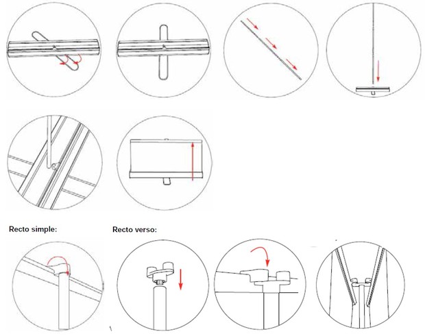 Montage de la structure: