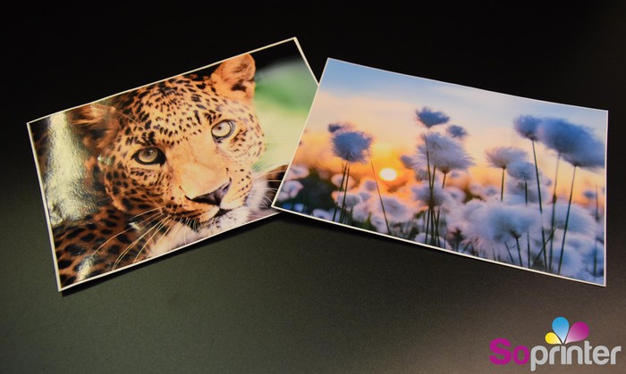 adhésif brillant et mat