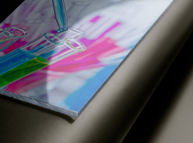 Plaque PVC Incolore M1