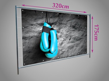 Visuel pour barrière de chantier Héras