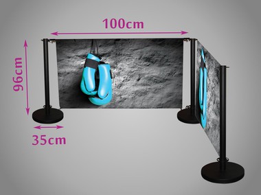 Barrière café 100 cm