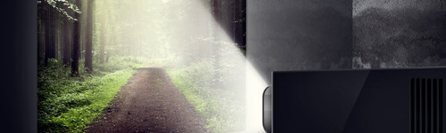 Ecran de projection slim