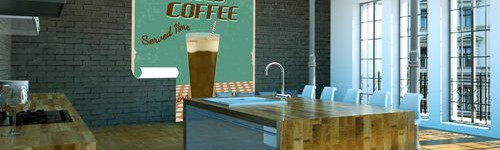 Papier peint sur mesure en lés