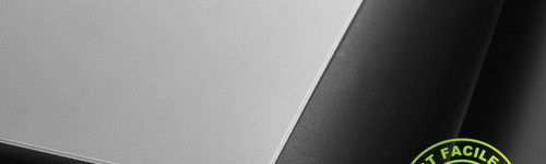 Adhésif pose facile Blanc