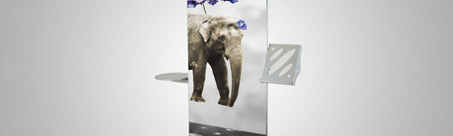 Enrouleur, Roll Up tablette et porte documents 100 cm