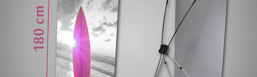 X-Banner 80 x 180 cm (visuel de 75 x 170 cm)