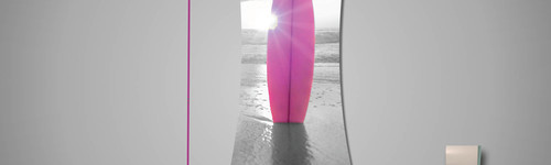 Totem rigide incurvé