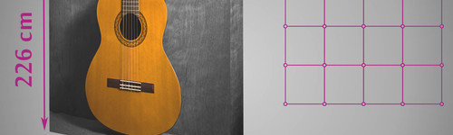 Stand textile droit 3 X 4 avec retours